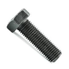 M16-1.50 x 45mm Hex Cap Screw, Class 8.8 Steel, DIN 933/961, Plain Finish, Black Color, Fully Threaded (Metric), (Quantity: 25), RoHS Compliant, Fine Thread (UNF), for Indoor/Interior Use