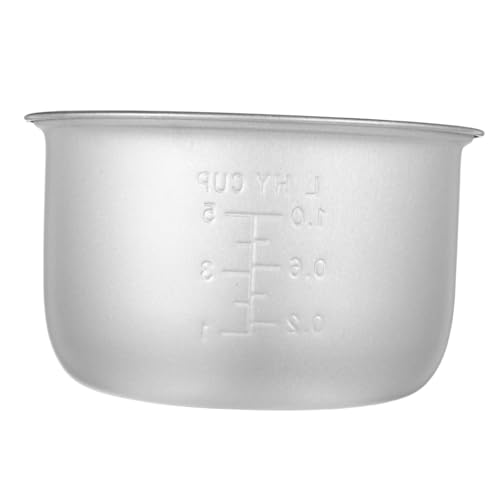 Zerodeko Olla Interior de Repuesto para Olla Arrocera Eléctrica de Accesorio Antiadherente para Cocinar Arroz Sopas y Pasteles Compatible con Diseño Práctico y Distribución Uniforme del