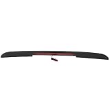 Trunk Spoiler Compatible With 2009-2015 Nissan Maxima, Factory Style Matte Black ABS Car Exterior Tr