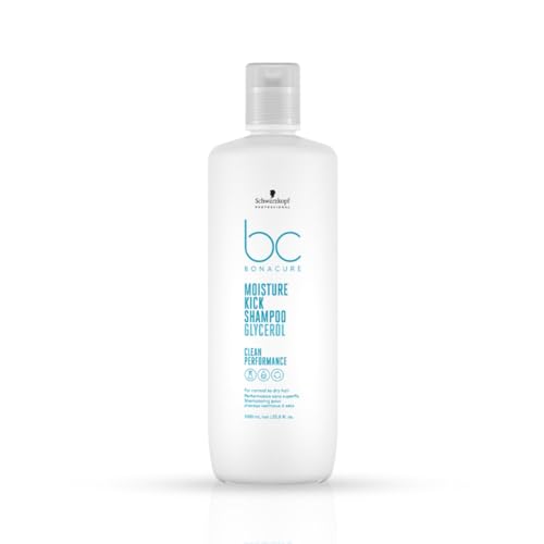 Image of Schwarzkopf Professional Bonacure Hyaluronic Moisture Kick Micellar Shampoo | For Dry Hair | 1000ml