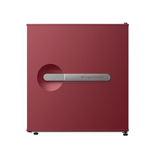 Image of Frigidaire, 1.6 Cu. Ft. Retro Series Compact Refrigerator, Built-In Side Bottle Opener, RED