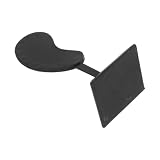 Lurrose Expositor de Pendientes Forma Oreja Negro de Plástico, Soporte Portátil y Versátil para Exhibición y Organización de Joyas en Tienda o Fotografía Online