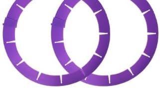 QTECLOR Protector de corteza de pastel ajustable, protector de borde de tarta, herramientas redondas de silicona para hornear, pizza, sin BPA, para