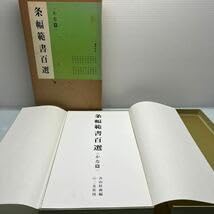 Amazon.co.jp: H1114書道2冊セット条幅範書百選 漢字篇 かな篇