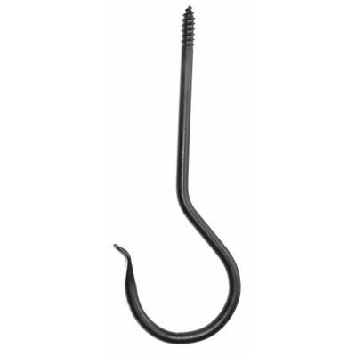 CEILING HOOK 5" BLACK