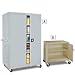 Sandusky Lee TA4R462472-07 Transport Mobile Storage 4 Shelves, 46" W x 24" D 78" H, Putty