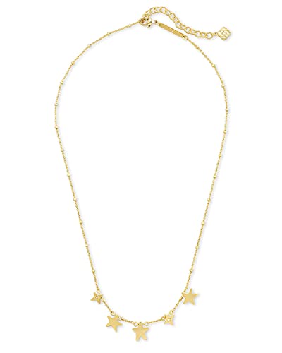 Kendra Scott Jae Star Choker Necklace for Women, Fashion Jewelry, Gold-Plated Over Brass