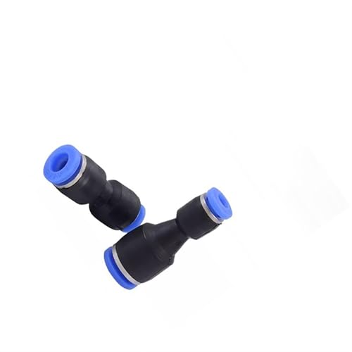 Raccord rapide pneumatique PG8-6 pour tube flexible de 8 mm à 6 mm