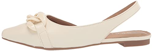 Esprit Women's Patty Ballet Flat, Off White, 6.5 #TOP7