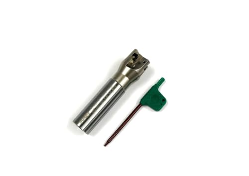 Image of HHIP 5822-1608 Square Shoulder Coolant-Thru Indexable End Mill, 1 inch Cutter Diameter, 3 /4 inch Shank, 4 Flute, 0.71 inch Flute Length, 3.50 inch OAL, 1 inch Cutter Diameter