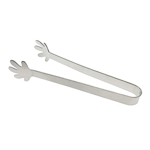 Ciieeo Mini Pince à Sucre Acier Inoxydable pour Glace Aliments Pince à Citron Forme de Main pour Parties Cafés Buffets