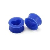 🌟Erschwingliches Set: Sie erhalten 2 Stück/1 Paar Ohrtunnel, die aus hochwertigem Silikon gefertigt sind. Unsere Ohrstöpsel verfügen über eine hochglanzpolierte, glatte Oberfläche für den ganzen Tag.