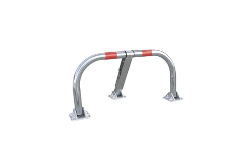 Viso STOPBLOCK50 Barrière de parking tube acier avec cylindre Clés identiques