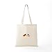 CafePress German American Flags Tote Bag Reusable Natural Beige Canvas Shopping Bag