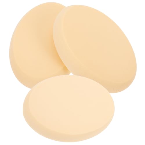 PartyKindom 3pcs Makeup Cream Puff Oval Sponge Beauty Pad Super Soft Foundation Makeup Sponges for Girls