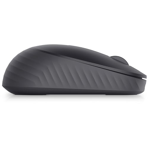 Image of Dell MS7421W Premier Rechargeable Wireless Mouse - Bluetooth 5.0 /2.4GHz Radio Frequency Connectivity, Optical LED Sensor, Mechanical Scroll, 7 Buttons, Programmable, Adjustable DPI - Graphite Black