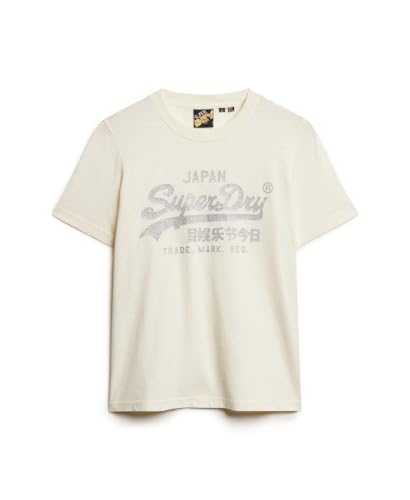 T shirt Superdry T shirt Relaxed à logo métallique EU - vue 8