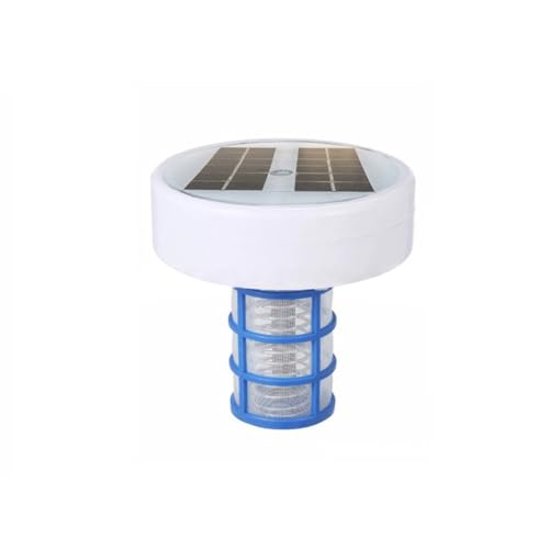 Zolynx Flotador Ionizador Solar para Piscina con Luz LED RGB, Ionizador de Cobre para Piscina, Equipo Limpiador de Piscinas, Accesorios para Piscinas