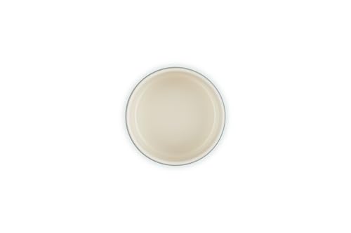 Image of Le Creuset Signature Small Salt Cellar and Storage Canister with Wood Lid, 7 oz., Sea Salt