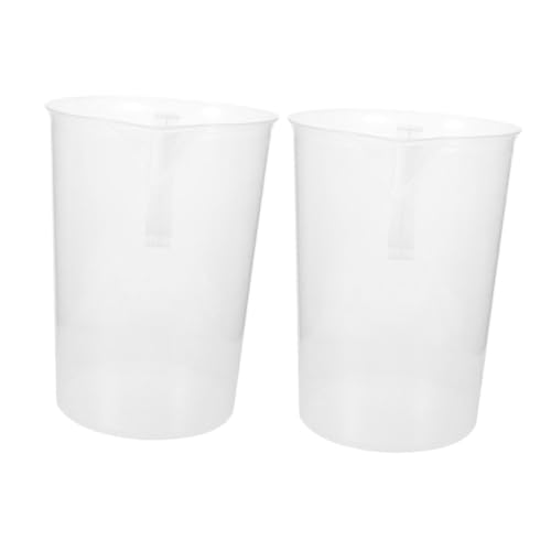 Toyvian 2pièces Doseur Plastique Tasse Graduée Pour Mesurer Liquides Cuisine Camping