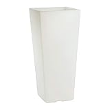 maceteros led comprar ✅ Macetero Led decorativo exterior y interior para decoración de jardín o de la habitación en polietileno blanco, un material 100% reciclable.