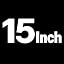 Black-15 inch-2PK