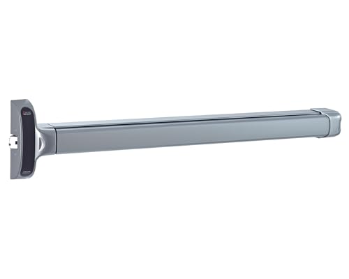 Vachette Barre Anti-Panique Porte Sortie de Secours PVC & Alu - 1900PA - Max 850mm Recoupable,...
