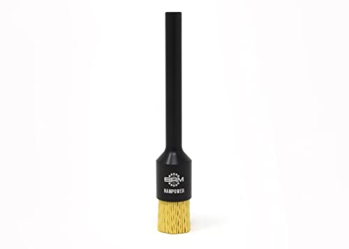 Image of BRM AEB3434120 NAMPOWER End Brush, 0.750 inch Diameter, 5 inch OAL, 120 Grit, Ceramic Abrasive Filament