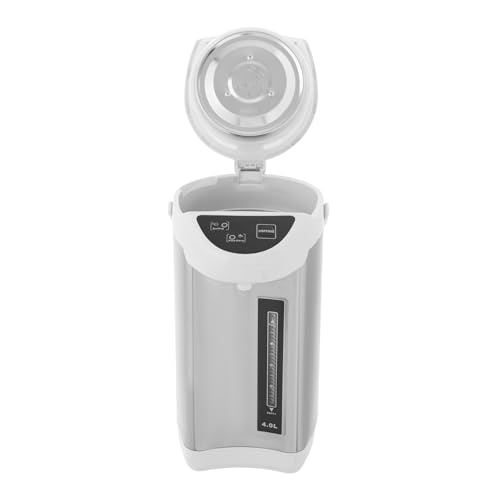 Tetera eléctrica boiler 4 L acero inoxidable gris miniatura 4
