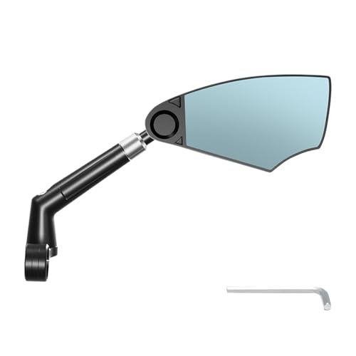 Espejo De Ciclismo - Espejos Retrovisores Seguros - Irrompible Accesorios Portátiles para Ciclismo en Carretera Touring Transporte Carreras Seguridad Viajes Exteriores