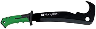 Hooyman Hook ‘em Machete with Heavy Duty Construction, Ergonomic Non-Slip Handle and Belt