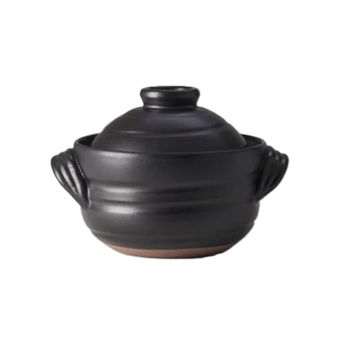 [萬古焼(ばんこやき)]華月 大黒ごはん鍋 1合 安政三年創業。江戸時代から続く老舗窯元が開発。ご飯を炊くための土鍋。