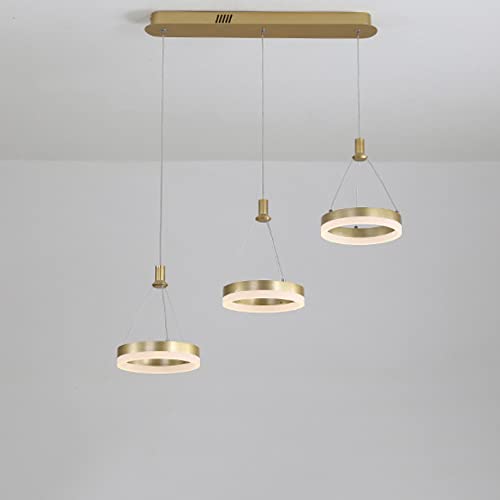 Lampe suspendue LED blanc design plafonnier réglable en aluminium