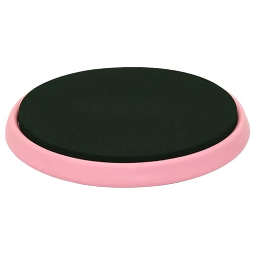 YXINAER Tabla Circular for Entrenamiento de Gimnasia, Accesorios de Baile, Patinaje artístico, Ballet, Disco Giratorio, Equipo de Gimnasia Spinner Patinaje Artistico(Pink)