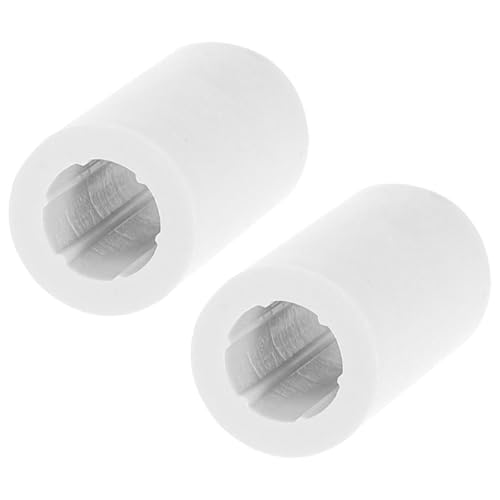 Yardwe 2pcs Pioneering Pole Head Billiards Pool Table Accessories Tube Replacement Billiard Pool Stick Chalk Billiard Stick Billiard Supplies Pool Stick Ferrules Plastic