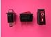 10PCS/LOT High Current Rocker Switch 16A 250VAC 3 Feet Red Light 2 Files