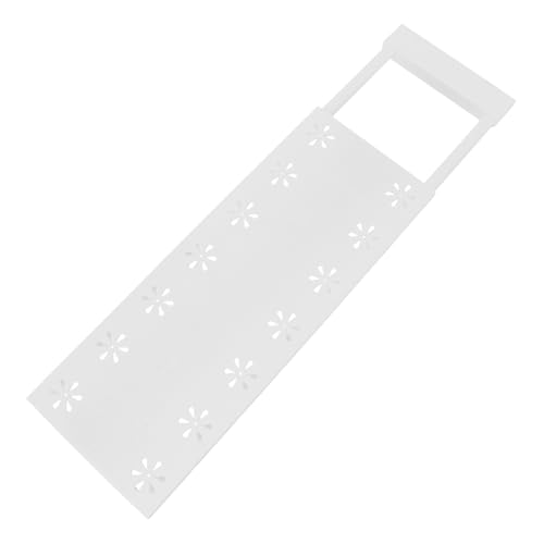 FONDOTIN Estante Divisor Ajustable y Extensible para Armario Estante de Tensión Práctico para Organización Vestuario Taquilla y Armarios Diseño Sencillo y Fácil Instalación para