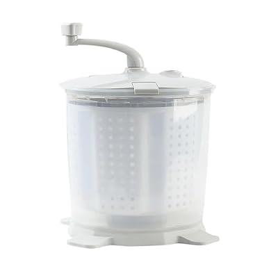 Portable Washing Machine, Hand-cranked Power-free Washing Machine With Integrated And Drying For Portable Student Dormitory,for Apartments,RV,Camping