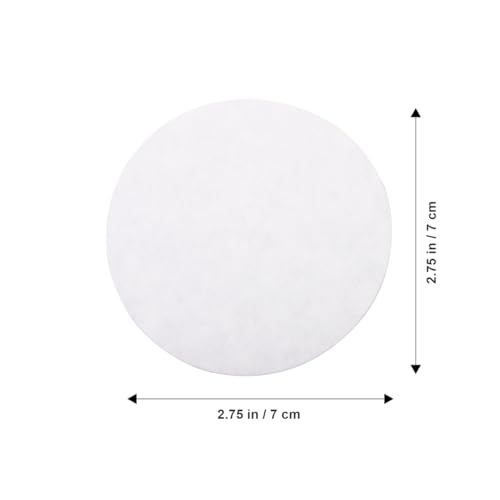 Image of Qualitative Filter Paper Discs 2.75 Inch Medium Flow Rate Lab Filters for General Chemistry Applications 100 Pieces