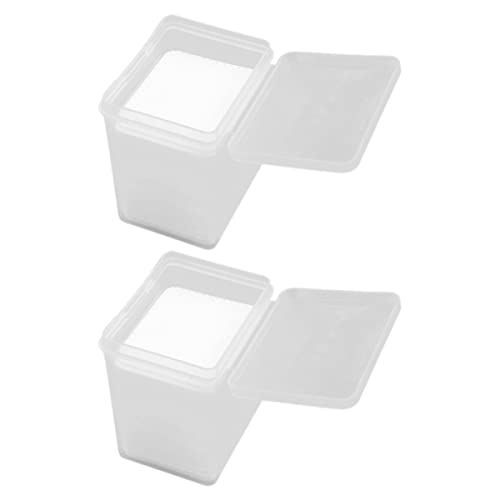 WOFASHPURET 400pcs Lash Removal Pads Eyelash Extension Cleansing Wipes Non-Woven Fabric 2 Boxes Multi-Purpose