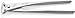 Price comparison product image Knipex High Leverage Concreters' Nipper high lever transmission bright zinc plated 250 mm (self-service card/blister) 99 14 250 SB