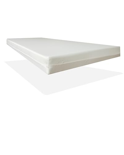 Doctorsleep Medisleep Kaltschaum Rollmatratze Kern 10 cm mit Bezug - Milano Größe: 70x190 cm Härtegrad 1