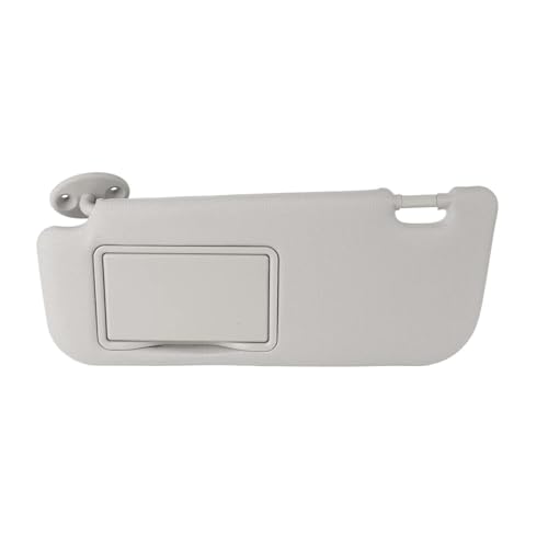 Visera antideslumbrante para Corolla 2014-2019, Parasol para Coche, Lado Izquierdo del Conductor, Gris, Duradera, con Espejo de cortesía de Repuesto