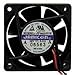 DC Fan Sleeve 12 Volt 0.23A 2.76W 4500RPM 20.52CFM 33.6dB Flange Mount