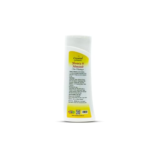 Image of Unisex Professional Honey & Almond Hydrating Moisturizer | Deep Nourishing Skin Cream | Softens, Smooths & Improves Texture | For Men and Women | All Skin Types (100ml)