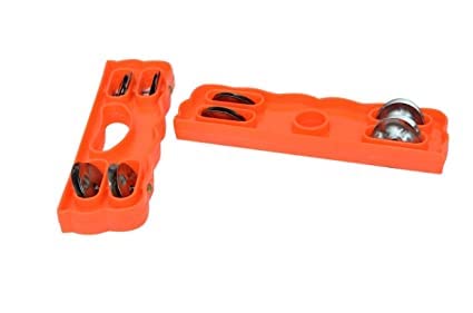 kartal instrument-Hand Cymbals Manjeera jhika Indian Tranditional Music Instrument percussion| kartal jika tambourine plastic hand percussions 2 pieces in 1 set (Multicolor)