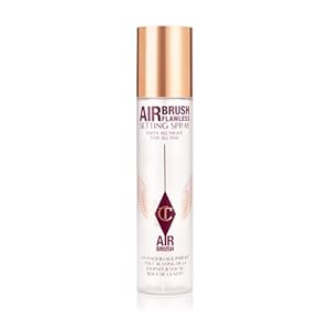 Charlotte Tilbury Airbrush Flawless Setting Spray – Gift Set Essential – Ultra-Fine Mist to Prime & Set Makeup – Perfect for Pairing with Other Skincare & Makeup Favorites