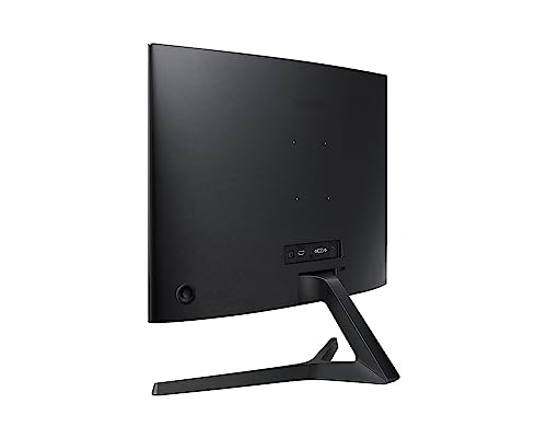 Samsung 24-Inch(59.8Cm) Fhd, 75 Hz, 1800R Curved Monitor, Va Panel, Slim Design, Amd Freesync, Game Mode, Flicker Free, Hdmi, Audio Port (Ls24C366Eawxxl, Black), LED