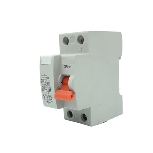 Interrupteur de sécurité différentiel 2P 16A 30mA type A EM