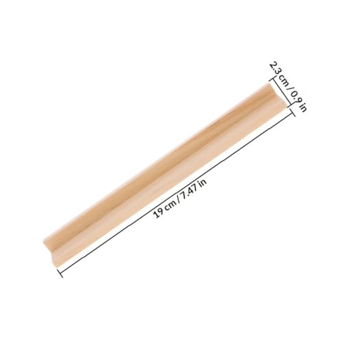 Bases de madera para dominó 19 cm, set de 10 piezas miniatura 2